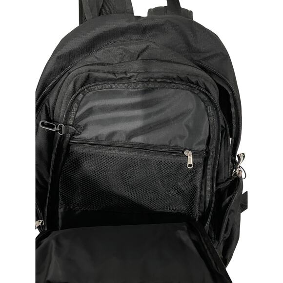 EastSport Black Backpack with Computer Sleeve - Picture 3 of 4
